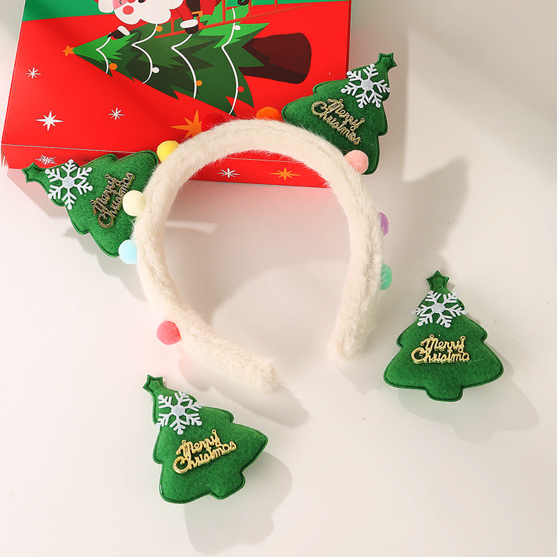 Christmas Tree Plush Headband