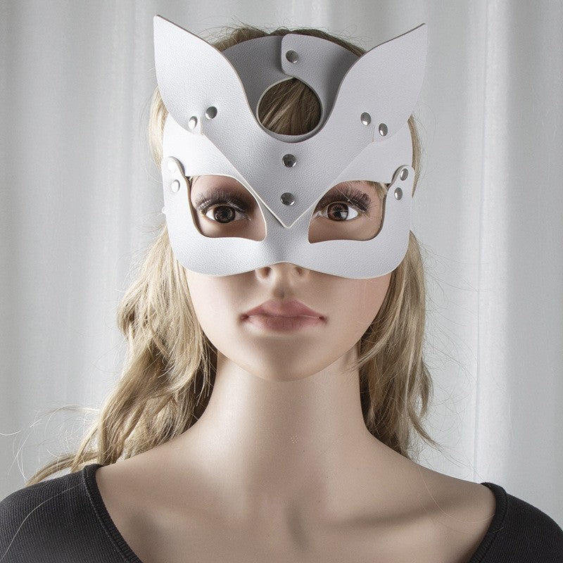 PU Leather Fox Nightclub Eye Mask