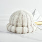 Elegant Mink Fur Beret - Warm Winter Accessory