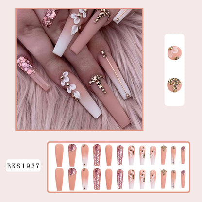 New FashionLong INS Style Edgy Nail Tips