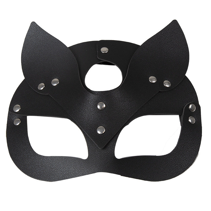 PU Leather Fox Nightclub Eye Mask