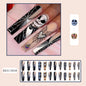 New FashionHalloween Spider Web and Ghost Face Nail Tips