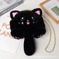 Cute Cat Plush Pouch - Fashionable Kawaii School Tote