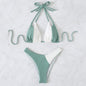 New Summer Halter Tie Bikini Swimsuit