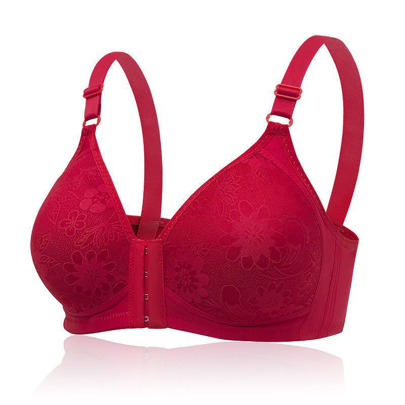 Underwire Thin Front Button Open Cup Bra