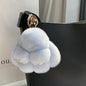 Cute New Rex Rabbit Fur Charm for Bags & Keys