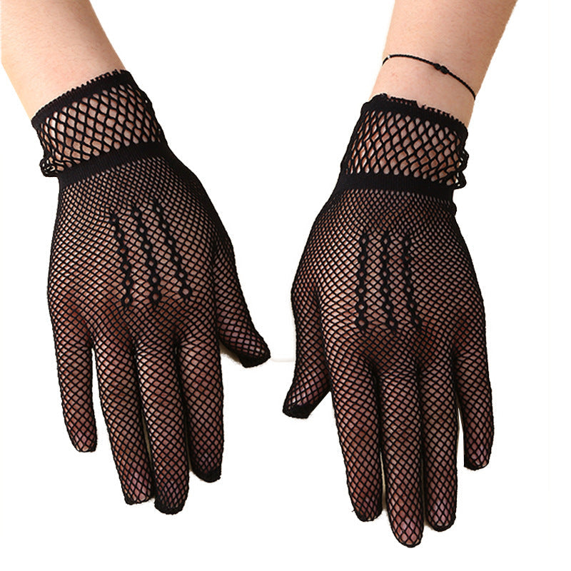 Mesh Three-Rib Gloves