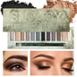 New Arrival 12-Color Eyeshadow Palette with Shimmer and Matte Finishes