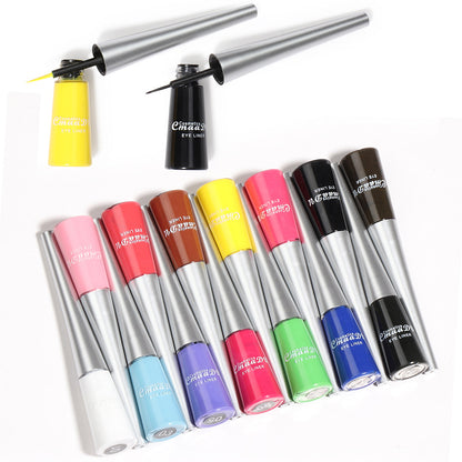 14-Color Liquid Eyeliner Pen Set-Homeunderwear