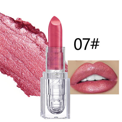 Long-Lasting Velvet Fine Shimmer Lipsticks