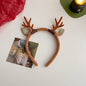 Deer Antler Hair Ball Bell Headband