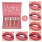 New Fashion Matte Non-Transfer 6-Piece Liquid Lipstick Set for Easy Application-Homeunderwear