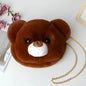 Cute Teddy Bear Lolita Plush Crossbody Bag