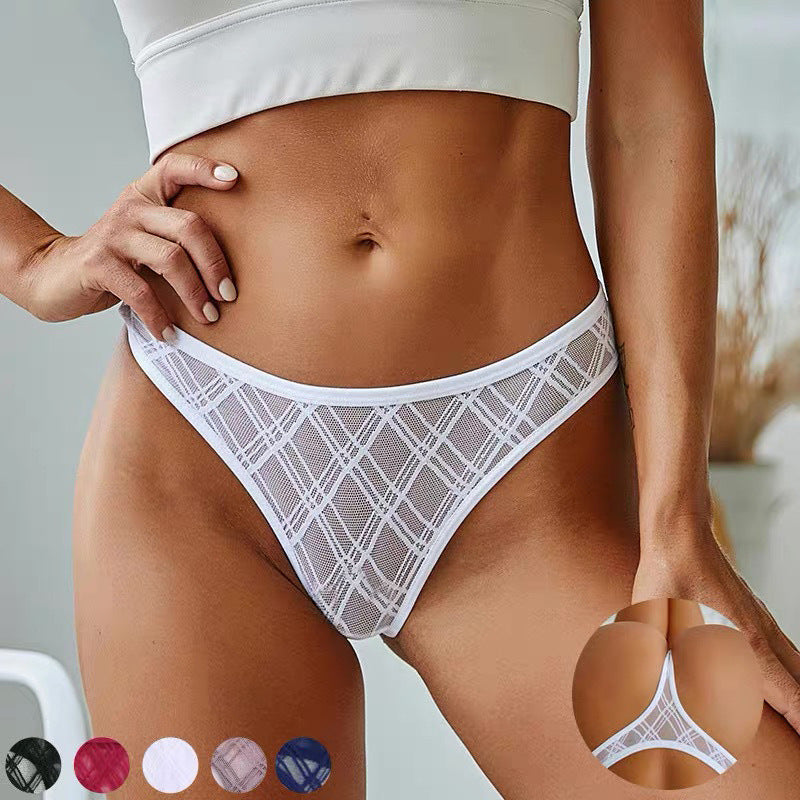 Sexy Hollow Lace Underwear Lingerie Thong