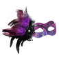 Halloween Feather Dance Eye Mask