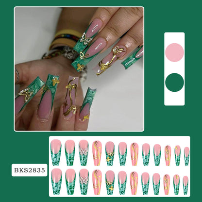 New FashionLong INS Style Faux Nail Tips