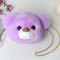 Cute Teddy Bear Lolita Plush Crossbody Bag