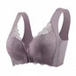 Open Cup Lace Back Push-up Bras