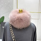 Winter Real Fox Fur Neck Warmer Thick Fur Scarf Headband