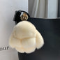 Cute New Rex Rabbit Fur Charm for Bags & Keys