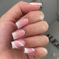 24-Piece Gradient Minimalist Wearable Nail Extensions