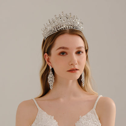 Luxurious Diamond Crown Headband