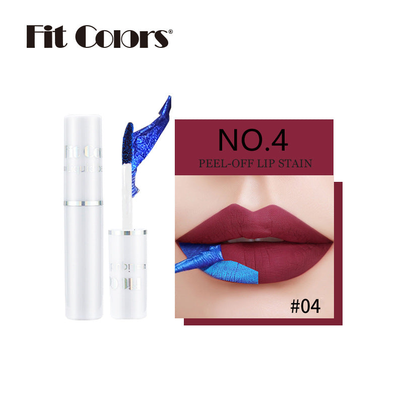 New Fashion Peel-Off Matte Lip Tint with Long-Lasting Color-Homeunderwear