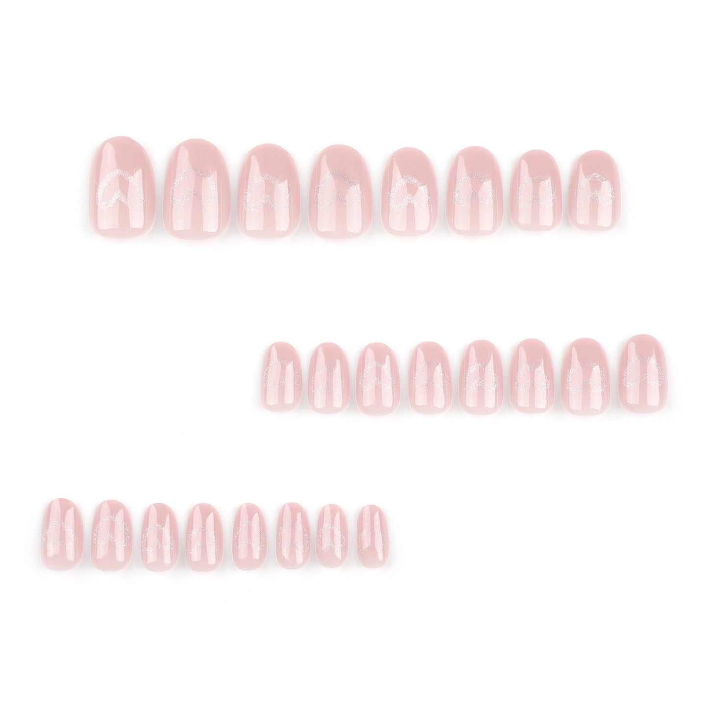 Adorable Cat Eye Nail Art Stickers, Trendy Pink