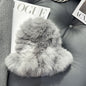 Winter Thick Rabbit Fur Bucket Hat - Warm & Stylish