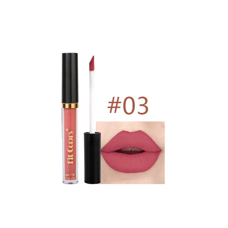 New Fashion Matte Non-Transfer Lip Gloss Set for Long-Lasting Wear-Homeunderwear