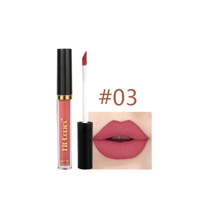 New Fashion Matte Non-Transfer Lip Gloss Set for Long-Lasting Wear-Homeunderwear