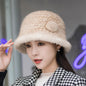 Winter Mink Fur Bucket Hat - Warm & Stylish