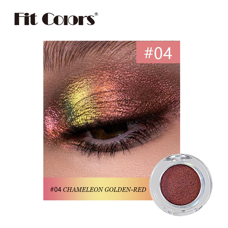 New Fashion Optical Chameleon Metallic Eye Shadow Powder with Iridescent Sparkle-Homeunderwear