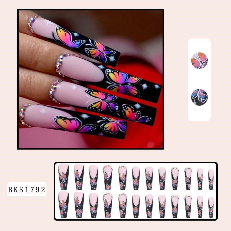 New FashionLong INS Style Edgy Nail Tips