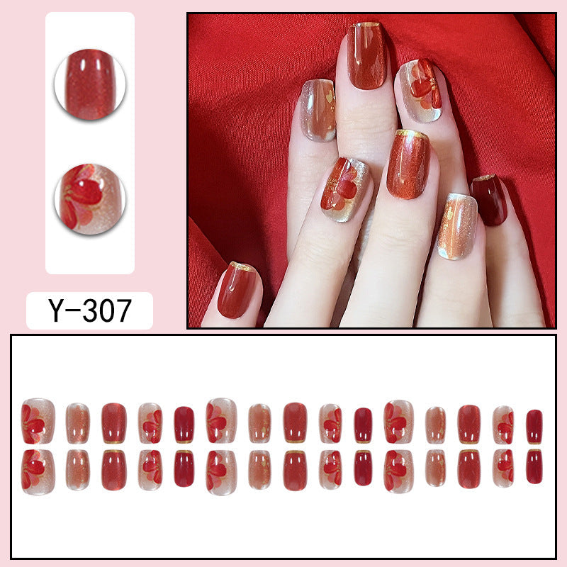 Y7 Removable Fall Nails: Pre-Made Nail Tips from Yiwu