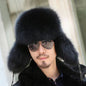 Winter Rex Rabbit Fur Hat & Scarf Set - Warm & Stylish