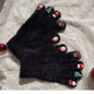 Knitted Christmas Couple Gloves