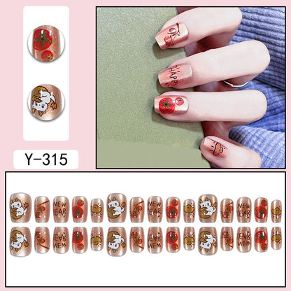 Y7 Removable Fall Nails: Pre-Made Nail Tips from Yiwu