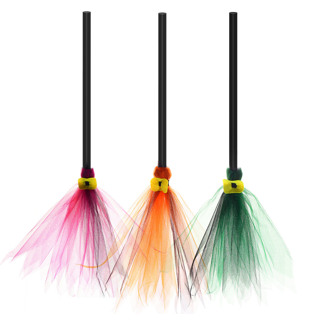 Haunted House Witch Broom Party Supplies