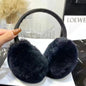 Cute Winter Real Rabbit Fur Ear Muffs - Warm & Stylish