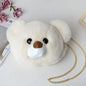 Cute Teddy Bear Lolita Plush Crossbody Bag