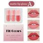 New Fashion 3-Piece Capsule Matte Lip Gloss Set for Long-Lasting Wear-Homeunderwear