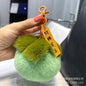 Cute Real Rabbit Fur Keychain for Women - Perfect Birthday Gift