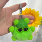 Cute Real Rabbit Fur Keychain - Car & Bag Charm