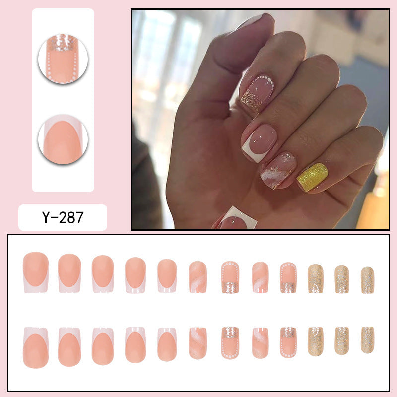 Y7 Removable Fall Nails: Pre-Made Nail Tips from Yiwu