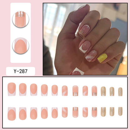 Y7 Removable Fall Nails: Pre-Made Nail Tips from Yiwu