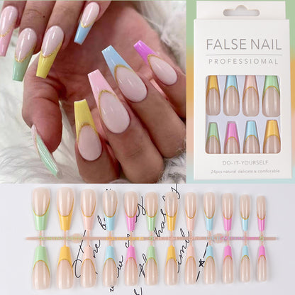 Removable Nail Extensions, Elegant Ballet Style