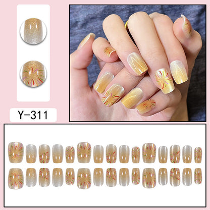 Y7 Removable Fall Nails: Pre-Made Nail Tips from Yiwu