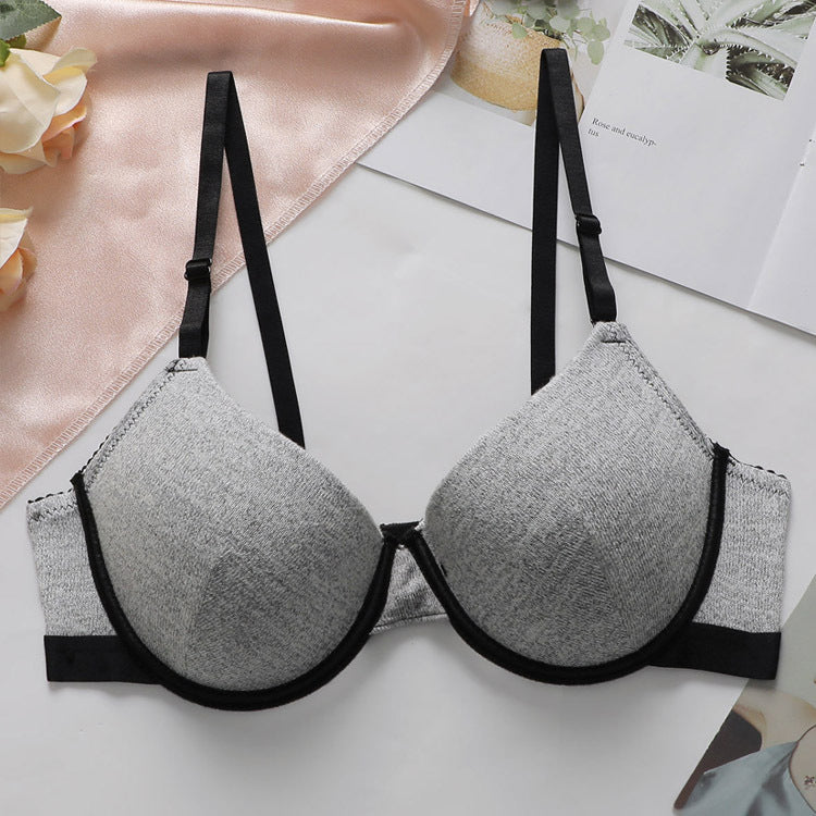 Open Cup Simple Wired Push-up Bras