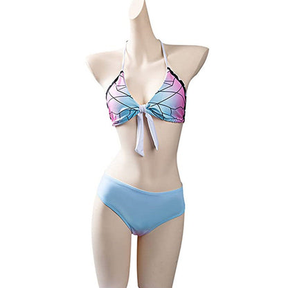 Bikini Beach Anime Three-Piece Swimwear